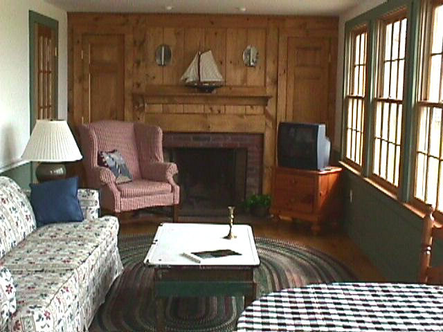 This addition to Cottage 3 was completed in June 2002 and provides a wonderful view of the bay.